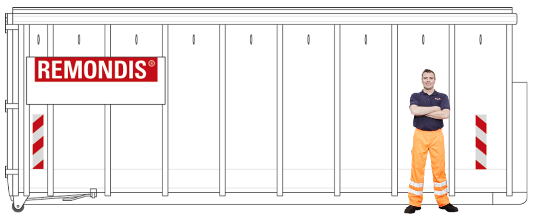 2018-03_ARK36-1P 36 m³ Abrollkippermulde (Holzabfälle)