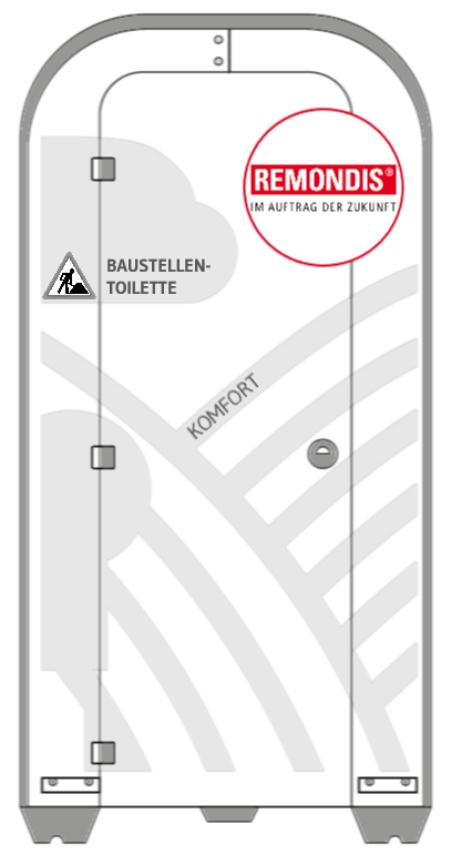 Baustellentoilette - Komfort (Wochenpreis)
